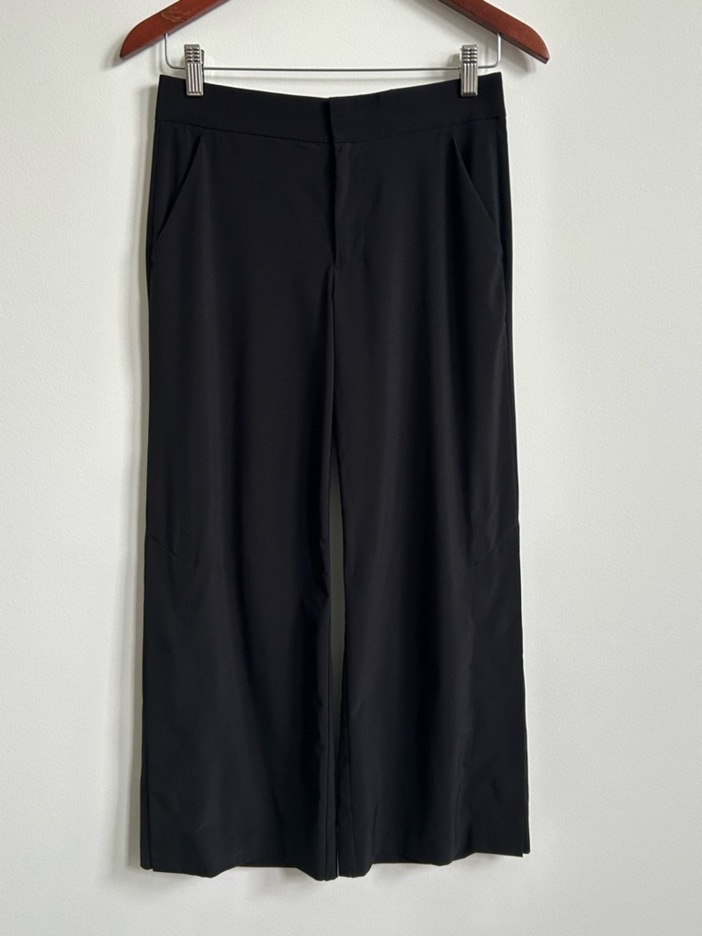 Athleta Wide Leg Black Pants Size 0